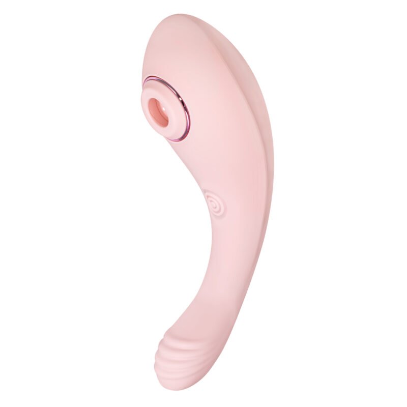 CLIMAGOHI 3-in-1 Mini Suction Vibrator with Heating & Tapping | Compact Clitoral Sucking Toy for Women Self-Care ZY-SC11016