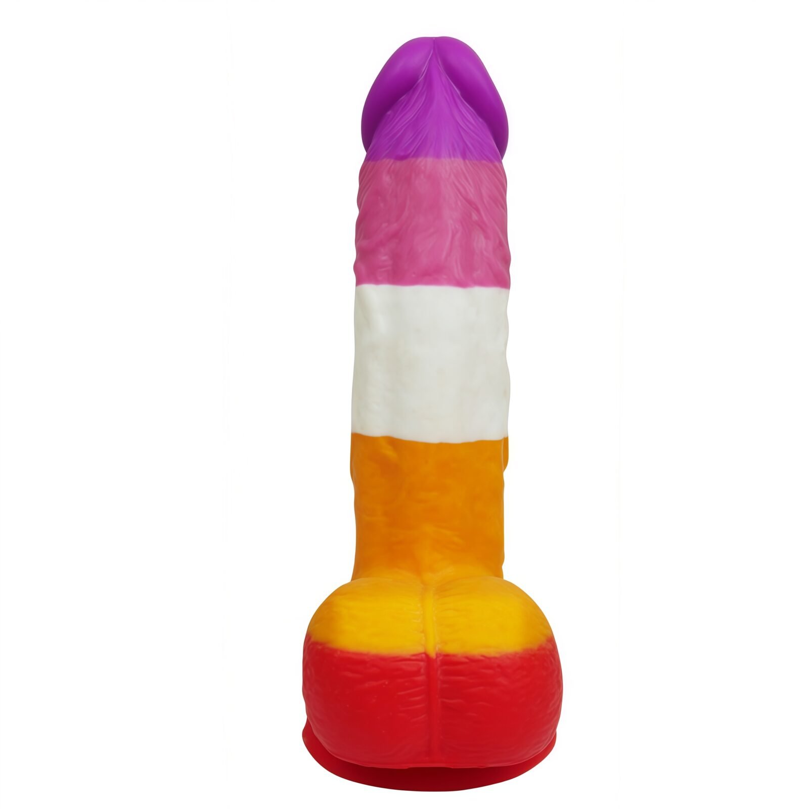 CLIMAGOHI  Lifelike Suction Base Massager - Glow-in-the-Dark Pink ZY-SC11037